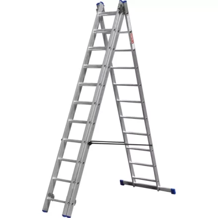 Лестница ЗУБР универсальная, трехсекционная со стабилизатором, 11 ступеней 38831-11 купить в Ижевске