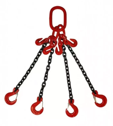 Строп цепной TOR 4СЦ г/п 4,25 т 6,0 м с укорачивающими крюками 1014549 купить в Ижевске