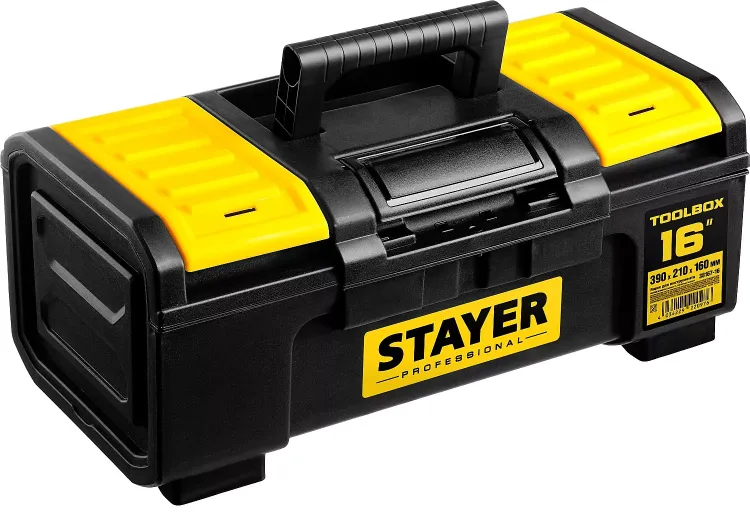 Ящик для инструмента "TOOLBOX-16" пластиковый, STAYER Professional 38167-16 купить в Ижевске