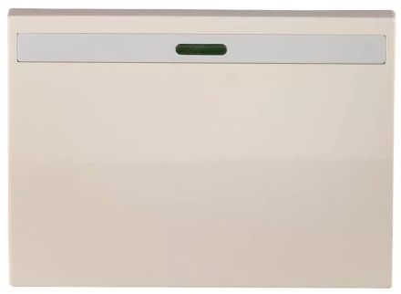 Выключатель СВЕТОЗАР &quot;ЭФФЕКТ&quot; проходной, с эффектом свечения, одноклавишный, без вставки и рамки, бежевый, 10A/~250B SV-54438-B купить в Ижевске