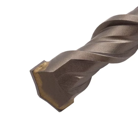 Бур по бетону Denzel, 22 x 260 мм, двойная спираль, три пылеотводящие кромки, 705052 купить в Ижевске