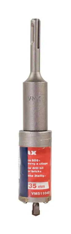 Коронка SDS+ ф35 мм по кирпичу в сборе VMX 511040 купить в Ижевске