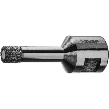 Коронка алмазная универсальная, технология ВВС, d=8 мм, посадка М14, ЗУБР Профессионал 29865-08-М14 29865-08-M14 купить в Ижевске