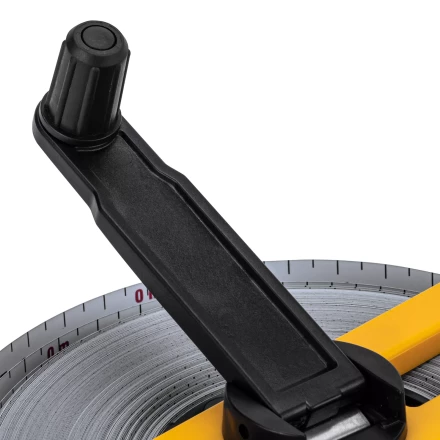 Рулетка геодезическая 50 м х 13 мм Denzel 31492, открытый корпус, металлическая лента купить в Ижевске