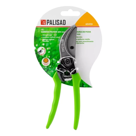 Секатор прямого реза Palisad, 200 мм, металлические обрезиненные рукоятки, 6054958 купить в Ижевске
