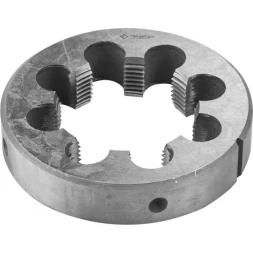 Плашка ЗУБР "МАСТЕР" круглая ручная для трубной резьбы, G 3/4" 4-28032-3/4