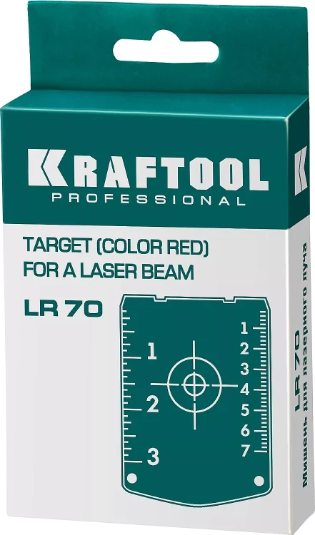 Мишень для лазерных приборов KRAFTOOL 34725 купить в Ижевске