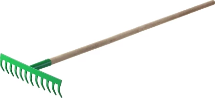 Грабли РОСТОК садовые с черенком, 12 прямых зубцов 421901-12 купить в Ижевске