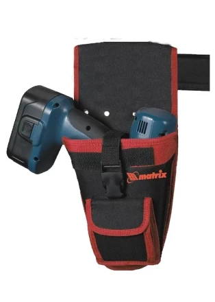 Кобура для шуруповерта с карманом для бит и сверл MATRIX 90243 купить в Ижевске