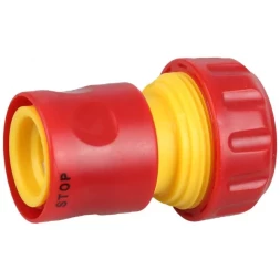 Соединитель GRINDA с автостопом, из ударопрочной пластмассы, 3/4" 8-426330_z01