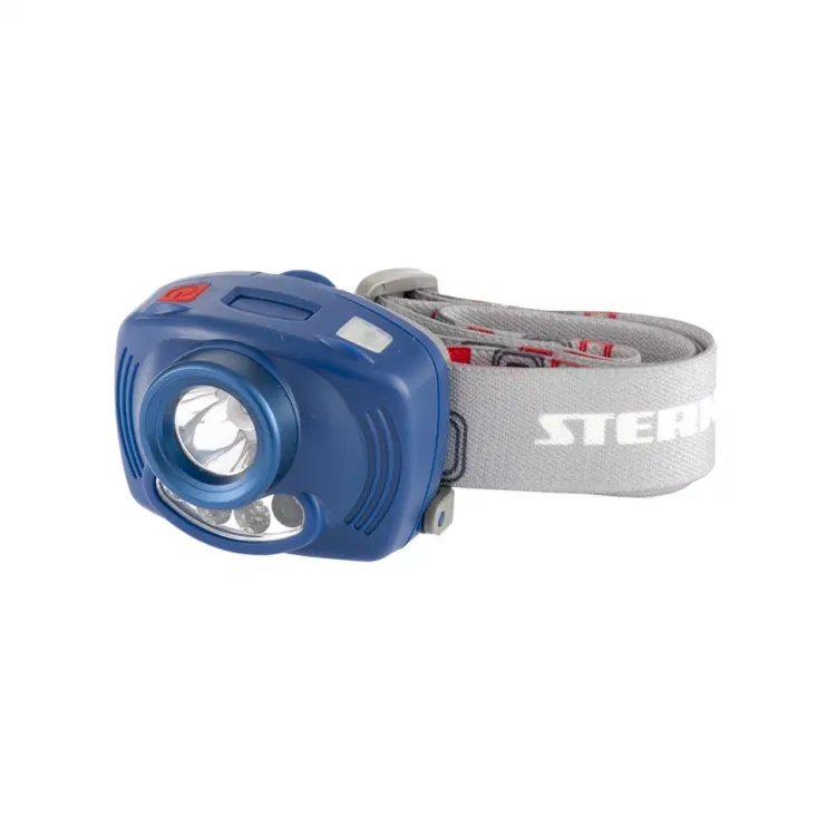 Фонарь налобный Extreme ABS 3 режима ИК сенсор CREE XP-E LED 3 Вт 120 Лм + 2 red 8 ч 3хААА Stern 90566 купить в Ижевске