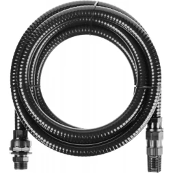 Шланг ЗУБР "ПРОФЕССИОНАЛ" всасывающий, с фильтром и обратным клапаном, 1", 7м 40317-1-7