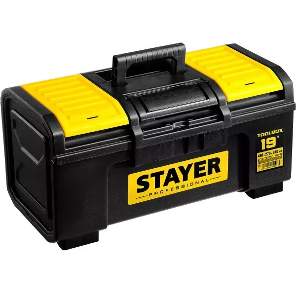 Ящик для инструмента "TOOLBOX-19" пластиковый, STAYER Professional 38167-19 купить в Ижевске