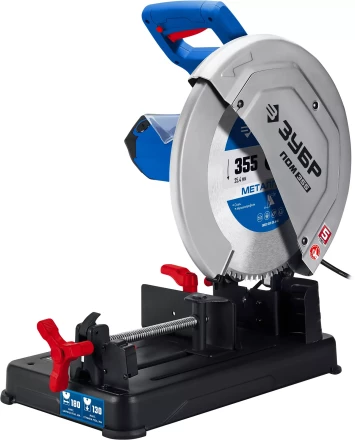 ЗУБР 355 мм, 2000 Вт, монтажная пила (отрезная) с пильным диском, Профессионал (ПОМ-355-Н) купить в Ижевске