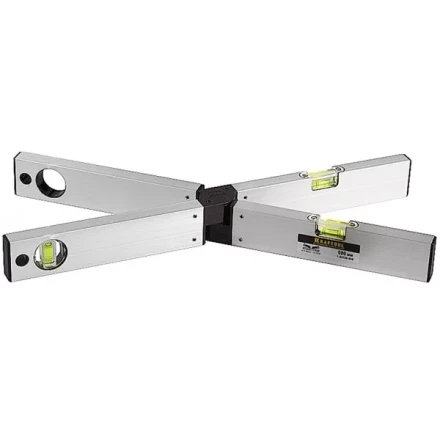 Уровень KRAFTOOL &quot;PRO&quot; &quot;MASS Level&quot;, раскладной, 3 ампулы, 500мм 1-34730-050 купить в Ижевске