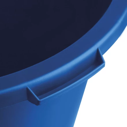 ЗУБР 40 л, первичный высокопрочный пластик, усиленный круглый строительный таз (06094-45) купить в Ижевске