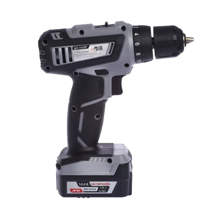 Аккумуляторная дрель-шуруповерт ИНТЕРСКОЛ ДА-14,4ЭР Li-ion АПИ (2 х 1,5Ач) купить в Ижевске