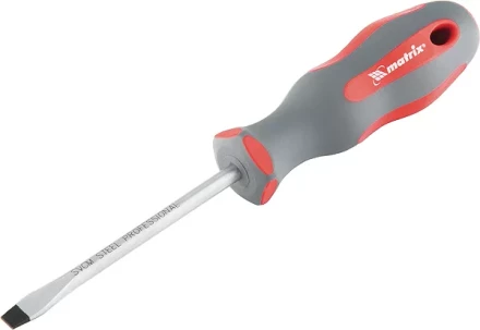 Отвертка Profi SL5,5 х 125 мм SVСM двухкомп. рукоятка MATRIX 11966 купить в Ижевске