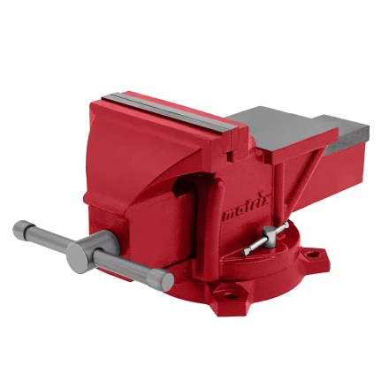 Тиски слесарные, 150 мм, поворотные, с наковальней// Matrix 18602 купить в Ижевске
