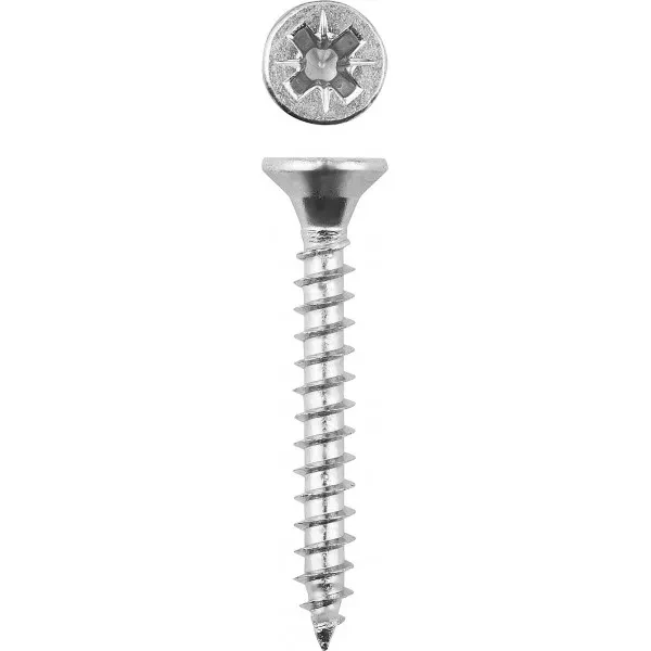 Шурупы ЗУБР "МАСТЕР" по дереву оцинкованные, 4.0x70мм, 100шт 4-300371-40-070 купить в Ижевске