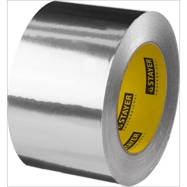 Алюминиевая лента, STAYER Professional 12268-75-50, до 120°С, 50мкм, 75мм х 50м 12268-75-50 купить в Ижевске