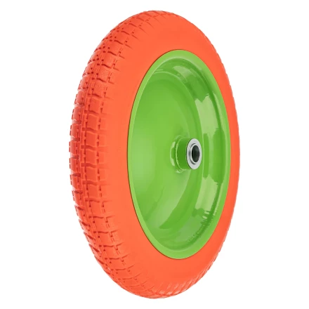 Колесо полиуретановое Сибртех 3.00-8, длина оси 90 мм, подшипник 20 мм, 689765 купить в Ижевске