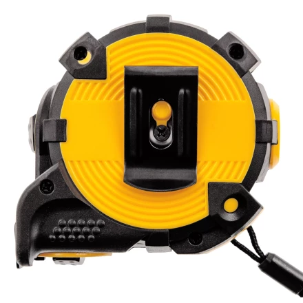 Рулетка Denzel 5м х 25мм, автоматич. фиксац., нейлон. покрытие, магнит. зацеп, двухстор. разметка 31522 купить в Ижевске