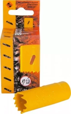 Коронка Bi-Metal Ф19 мм М42 Энкор 24319 купить в Ижевске