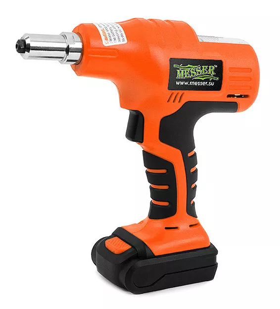 Аккумуляторный заклепочник MESSER W4560 для вытяжных заклепок (2,4 - 5,0 мм) купить в Ижевске