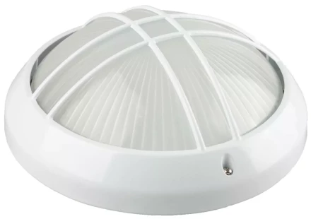 Светильник уличный СВЕТОЗАР &quot;ОРБИТА&quot; влагозащищенный, цвет белый, 100Вт SV-57313-W купить в Ижевске