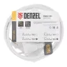 Шнур сетевой Denzel Energy Series, ПВС, 1,5 м, 2 x 1 мм, с неразборной вилкой, белый, 3 м, 37660 купить в Ижевске