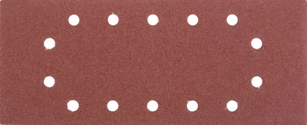 Лист шлифовальный универсальный STAYER &quot;MASTER&quot; на зажимах, 14 отверстий по периметру, для ПШМ, Р100, 115х280мм, 5шт 35469-100 купить в Ижевске