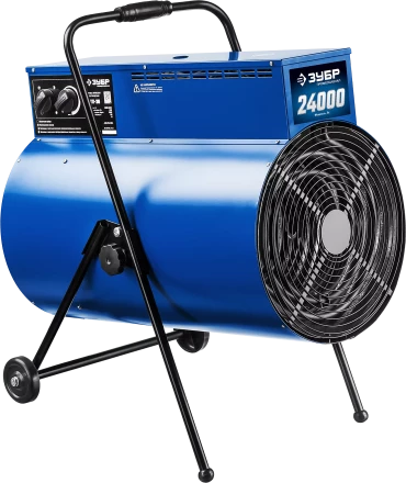 Пушка тепловая круглый корпус ЗТП-24 серия ПРОФЕССИОНАЛ купить в Ижевске