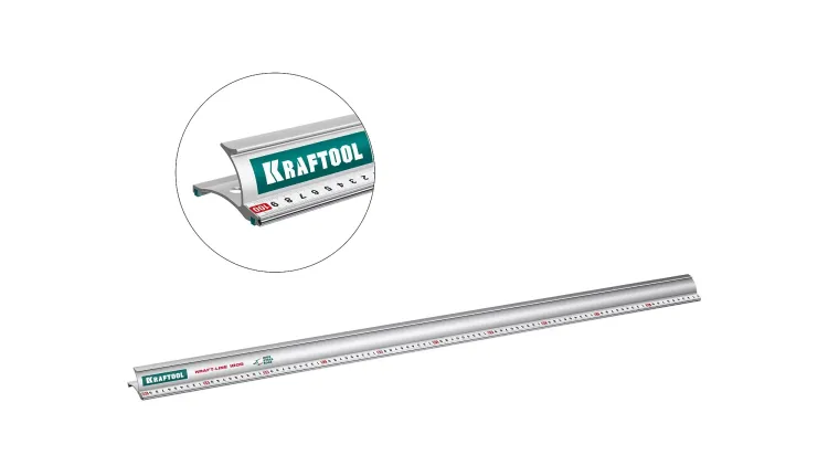 Усиленная линейка c направляющей KRAFTOOL 34275-100 купить в Ижевске