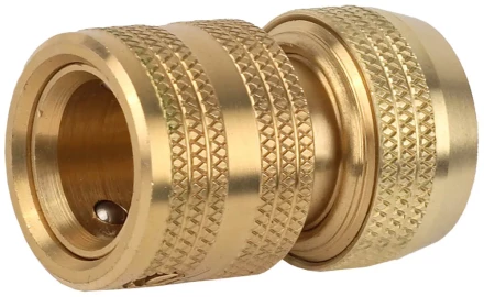 Соединитель RACO &quot;Profi&quot; (шланг-насадка) латунный с автостопом, 1/2&quot; 4246-55005B купить в Ижевске