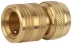 Соединитель RACO &quot;Profi&quot; (шланг-насадка) латунный с автостопом, 1/2&quot; 4246-55005B купить в Ижевске