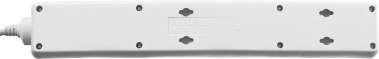 Сетевой фильтр STAYER "MASTER" электрический, 6 гнезд, заземление, макс. мощн. 2200 Вт, 3м 55067-3 купить в Ижевске