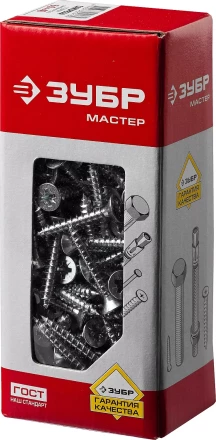 Саморезы по дереву, белый цинк, 6.0x40мм, 180шт, ЗУБР Мастер 4-300371-60-040 4-300371-60-040 купить в Ижевске