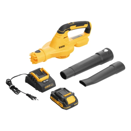 Воздуходувка аккумуляторная, AB-500, 60 м/с, 500 м3/ч, Li-Ion, 20 В // Denzel 59608 купить в Ижевске