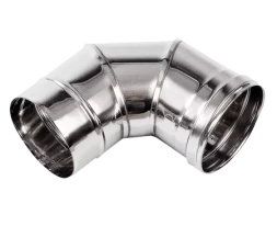 Колено дымохода 90 гр из нержавеющей стали (Диаметр 150 мм) для теплогенераторов BALLU JUMBO, FARM, SP