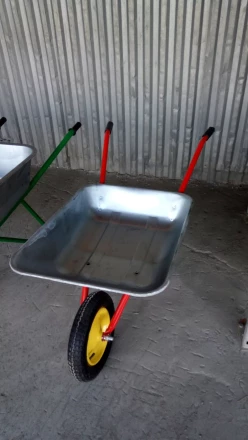 Тачка садовая грузоподъемность 90 кг объем 65 л Россия 68967 купить в Ижевске