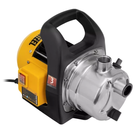 Садовый поверхностный насос Denzel GPL800Х 97302, 800 Вт, 3200 л/ч, подъем 42 м, нержавейка купить в Ижевске