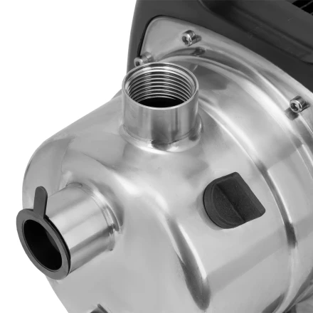 Садовый поверхностный насос Denzel GPL800Х 97302, 800 Вт, 3200 л/ч, подъем 42 м, нержавейка купить в Ижевске