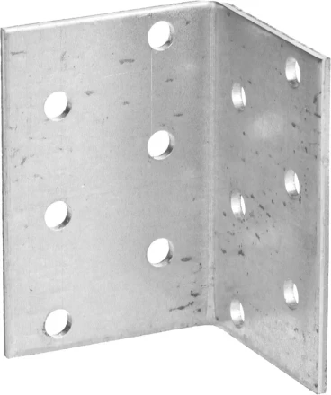 Крепежный угол ЗУБР &quot;МАСТЕР&quot; равносторонний, 60х40х40мм, 50шт 310205-060-040 купить в Ижевске