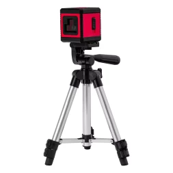 Лазерный уровень MTX XQB GREEN Pro SET 350195, 20 м, зеленый луч, батарейки, штатив