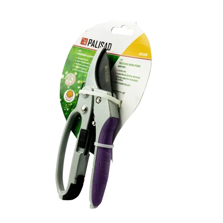 Секатор прямого реза Palisad, 200 мм, храповой механизм, металлические обрезиненные рукоятки, Luxe 605608 купить в Ижевске