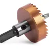 HSS-TiN коронка MESSER 42мм с центр. сверлом и толкающей пружиной для  лист. материала  до 2 мм ц/х купить в Ижевске