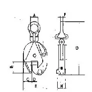 Захват для вертикального подъема листового металла универсальный DSQC-0.75 LB купить в Ижевске