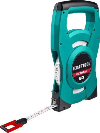 Мерная лента геодезическая со стальным нейлоновым полотном и х4 смоткой 34185-50 купить в Ижевске