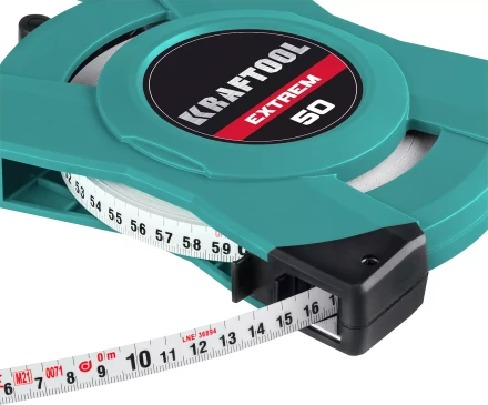 Мерная лента геодезическая со стальным нейлоновым полотном и х4 смоткой 34185-50 купить в Ижевске